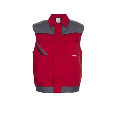Imagen de Planam 2366068 Chaleco highline, 4xl tamaño, de color rojo/pizarra/negro