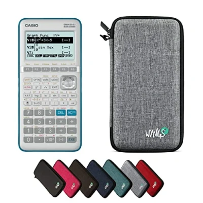 Imagen de Calcuso Pack ahorro gris claro con calculadora Casio Graph 35+ E II (francés)
