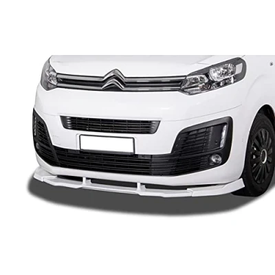 Imagen de Alerón delantero Vario X compatible con Fiat Scuda/Ulysse &amp; Opel Zafira/Zafira Life/Vivaro 2019 Citroën Jumpy/Spacetourer Peugeot Expert/Traveller Toyota ProAce/ProAce Verso 2016 (PU)