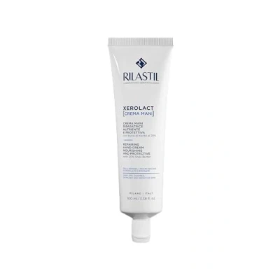 Imagen de Rilastil Xerolact Crema Reparadora para Manos Secas, Agrietadas y Estropeadas, Estándar, 100 Mililitros