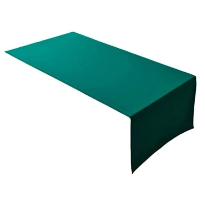 Imagen de Lemos Home Camino de Mesa algodón, colección Concepto, Color y tamaño a Elegir (Camino 45 x 150 cm, Verde Abeto)