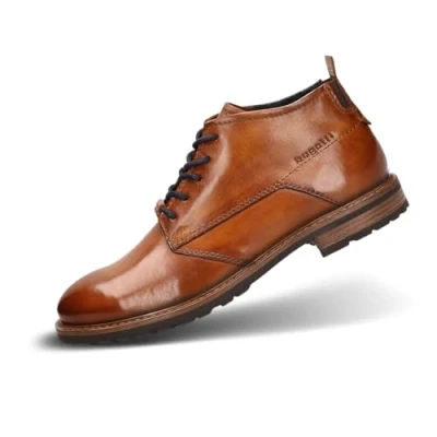 Imagen de bugatti Botines con cordones, Hombre, Talla: 45, Cognac Zapatos