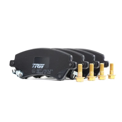Imagen de TRW COTEC GDB3288 Juego de pastillas freno con avisador acústico desgaste tornillos pinza accesorios TOYOTA: Corolla IX Berlina