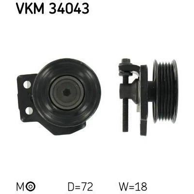 Imagen de SKF VKM 34043 Polea Tensora FORD: MONDEO 2