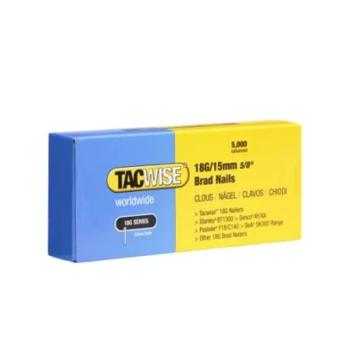 Imagen de Tacwise 0394 Clavos Brad Galvanizados de Tipo 18G / 15 mm, Paquete 5.000