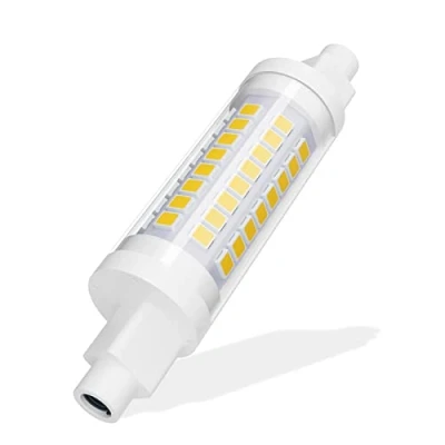 Imagen de BVCL R7S LED 78mm, 7W Bombilla 700LM AC 220 240V No regulable sin parpadeo, equivalente a 70W J78 Lámparas halógenas (Color : Natural White 4000K, Size 78mm 1pcs)