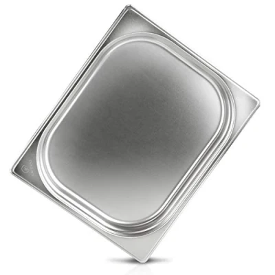 Imagen de jokobela Recipiente GN 1/2 40 mm de acero inoxidable (2,3 L capacidad) Dimensiones: 325 x 265 gastronorm espesor 0,6