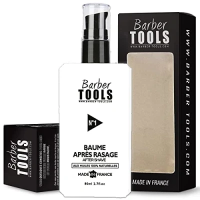 Imagen de ✮ BARBER TOOLS Bálsamo Para después del afeitado 80 ml el cuidado y de la piel MADE IN FRANCE