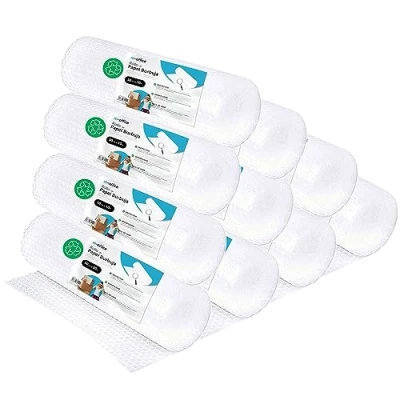 Imagen de Rollo Plástico de Burbujas, Burbujas Reciclado para Embalar, Mudanzas, Embalajes y Cajas, Embalaje · m office (50cmx10m, 10 unds)