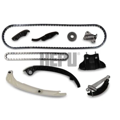 Imagen de HEPU 21 0554 Juego de cadena distribución con rueda dentada cigüeñal dentada, cerrada OPEL: Insignia A Berlina