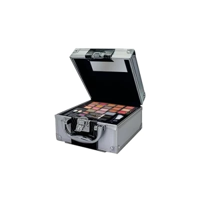 Imagen de bonvoyage Travel in Colour, Maletín De Maquillaje Profesional Con Makeup Ojos, Labios Y Rostro, Accesorios Incluidos