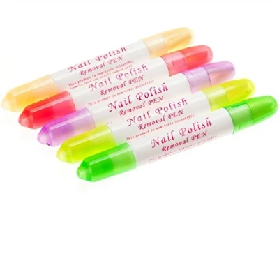 Imagen de Warm Girl 5 unidades de removedor esmalte uñas / corrector con 15 puntas intercambiables, herramienta manicura