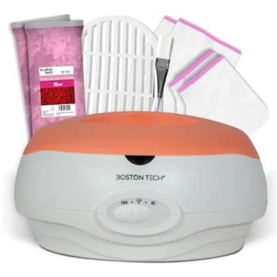 Imagen de Baño de Parafina para Manos. Tratamiento Dolor Muscular, Artritis y Edema. Modelo BE105Plus. Incluye 2 bloques cera (900gr). Capacidad 3 Litros Color Rosa