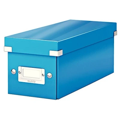 Imagen de Leitz Caja para guardar CD, Azul, Click and Store, 60410036