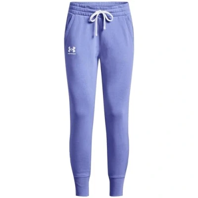 Imagen de Under Armour Rival Fleece Joggers Pantalones, Baja Blue, Large para Mujer