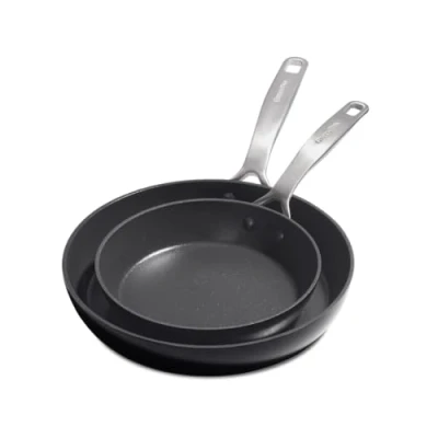 Imagen de GreenPan Frying Pan Set Copenhagen Black ø 20 + 28 cm ceramic non stick coating
