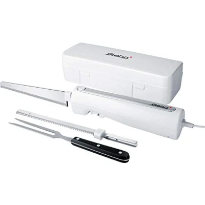 Imagen de Steba cuchillo eléctrico Potente y silencioso, tenedor para carne aptos lavavajillas. EM 3.