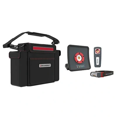 Imagen de Scangrip Kit de Detalles, Bolsa Transporte Esencial para Luces Pintura portátiles, Incluye I Match 2, MiniMatch, y Multimatch R Detalles eficaces Coincidencia Color