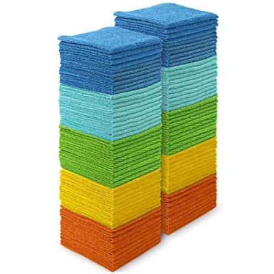 Imagen de AIDEA Paño de Limpieza Microfibra,Bayeta Microfibra 100 Unidades 30 x 30cm