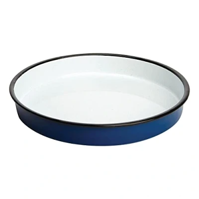Imagen de Olympia gm240 esmalte bandeja para servir, redondo, 320 mm D x H, color blanco