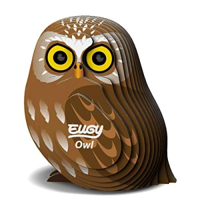 Imagen de EUGY 044 Búho. Eco Friendly 3D Paper Puzzle