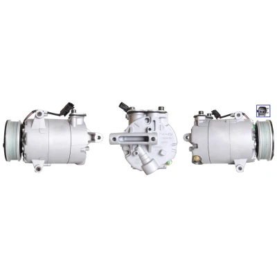 Imagen de LUCAS ACP01105 Compresor de Aire Acondicionado PAG 46 YF R 134 a, 1234yf con juntas FORD: Transit V363 Camión plataforma / Chasis, FOCUS 3