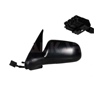 Imagen de Espejo retrovisor Alkar 6149363 izquierda eléctrico calefactable, tintado en azul, asférico para vehíc. con volante a la