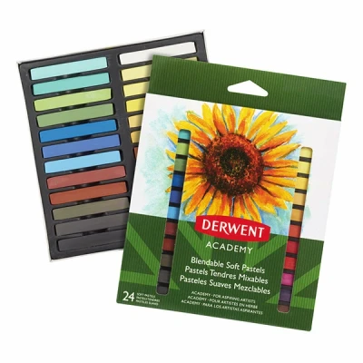 Imagen de Derwent Academy 98216 Pasteles suaves (24 unidades)
