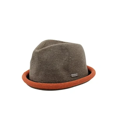 Imagen de CHILLOUTS Boston Hat Gorro/Sombrero, 82 marrón/Naranja, S/M para Hombre