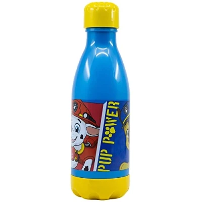 Imagen de Botella de agua infantil reutilizable plástico libre BPA 560 ml La Patrulla Canina