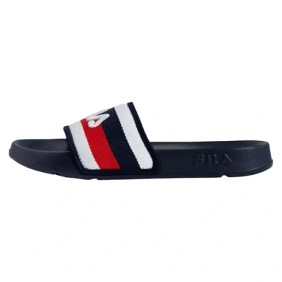 Imagen de FILA Morro Bay Stripes Slipper, Sandalia Deslizante Hombre, Navy, 43 EU
