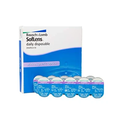 Imagen de SofLens Daily Disposable BAUSCH + LOMB lentillas diarias esféricas, 90 unidades / 8.6 BC 14.20 DIA +05,00