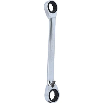 Imagen de KS Tools 503.4577 Llave de estrella doble carraca GEARplus, conmutable 16x18 mm