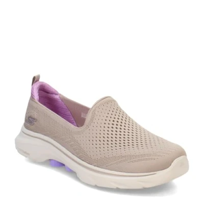 Imagen de Skechers Performance GO WALK 7 Zapatillas para caminar taupe/lavender, Mujer, Talla: 41, Taupe/lavender Tela