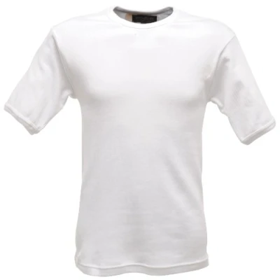 Imagen de Regatta Short Sleeve Thermal Vest Base Layer, Hombre, White, L