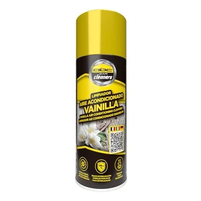 Imagen de Abc Car Cleaners Limpiador del Sistema de Aire Acondicionado Coche Aroma Vainilla. Antibacterial con un índice esterilización 99%. fresco, agradable y duradero para el verano.