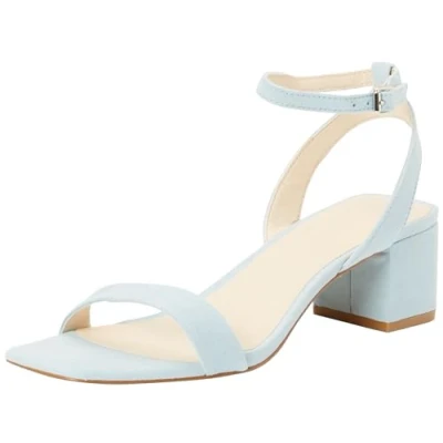 Imagen de ONLY Onlhanna 1 Life PU Heeled Sandal Noos, Sandalias Mujer, Cielo Claro, 37 EU
