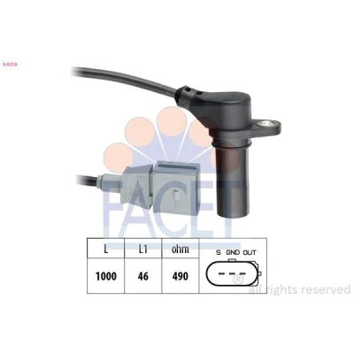 Imagen de FACET 9.0218 Sensor de Cigueñal Made in Italy OE Equivalent AUDI: A4 B7 Berlina, B6 Avant, VOLKSWAGEN: Passat B5 GP Berlina