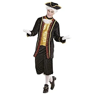 Imagen de &quot;VENETIAN NOBLEMAN&quot; (coat with jabot, pants, hat) (XL)