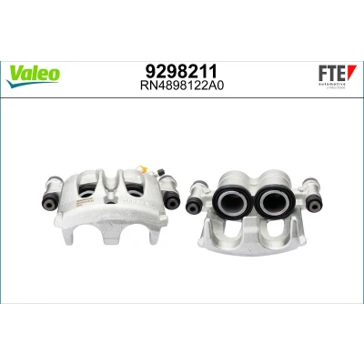 Imagen de FTE 9298211 Pinza de freno gris Hierro fundido Eje delantero, derecha sin soporte MERCEDES BENZ: Sprinter 3.5 T Furgón, 3 Furgón