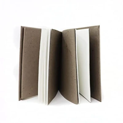 Imagen de ARTWAY Cuaderno de acordeón sin árboles, color café