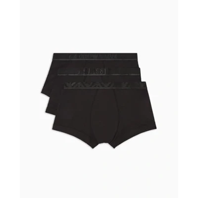 Imagen de Emporio Armani Trunk 3 PACK Culotte, Hombre, Talla: XL, Black
