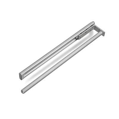 Imagen de SOTECH Toallero de aluminio TED 1 brazo EV1 anodizado (450 730 mm, extensible) telescópico para baño o cocina