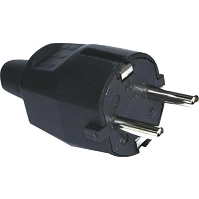 Imagen de Silver Electronics 9230 Clavija macho, Negro