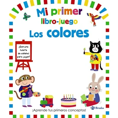 Imagen de Mi primer libro juego. Los colores (Castellano A PARTIR DE 3 AÑOS MANIPULATIVOS (LIBROS PARA TOCAR, JUGAR Y PINTAR), POP UPS Otros libros)