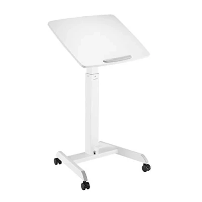 Imagen de LogiLink EO0035 Banco de trabajo pie o sentado con ruedas y ajuste neumático altura mediante pedal