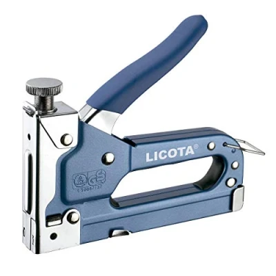 Imagen de GRAPADORA Tapicero Manual Acero para Grapas de 4 14 MM PROFESIONAL: tela, madera, decoración, tapicero, bricolaje, taller, manualidades