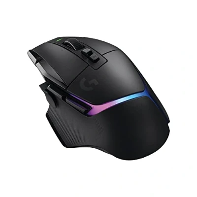 Imagen de Ratón gaming Logitech G G502 X Plus, Inalámbrico, Lightspeed, RGB Lightsync, 25.600 ppp, DPI ajustable, 11 botones personalizables, Negro