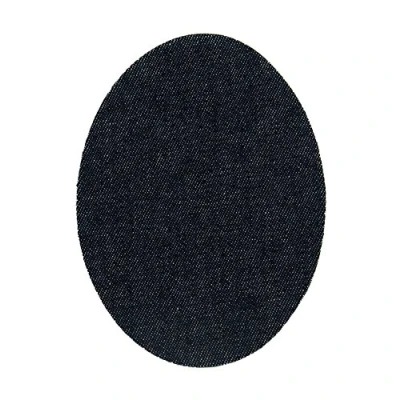 Imagen de 6 rodilleras niños color Tejano oscuro termoadhesivas de plancha. Coderas para proteger tu ropa y reparación pantalones, chaquetas, jerseys, camisas. 10,5 x 8 cm. Ref. 21