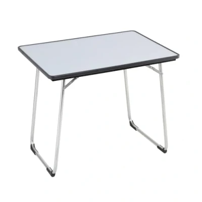 Imagen de Lafuma Mobilier Mesa de jardín plegable, 80x57 cm, Resistente a la intemperie, Fidji, Carbón (Gris), LFM1487 3631